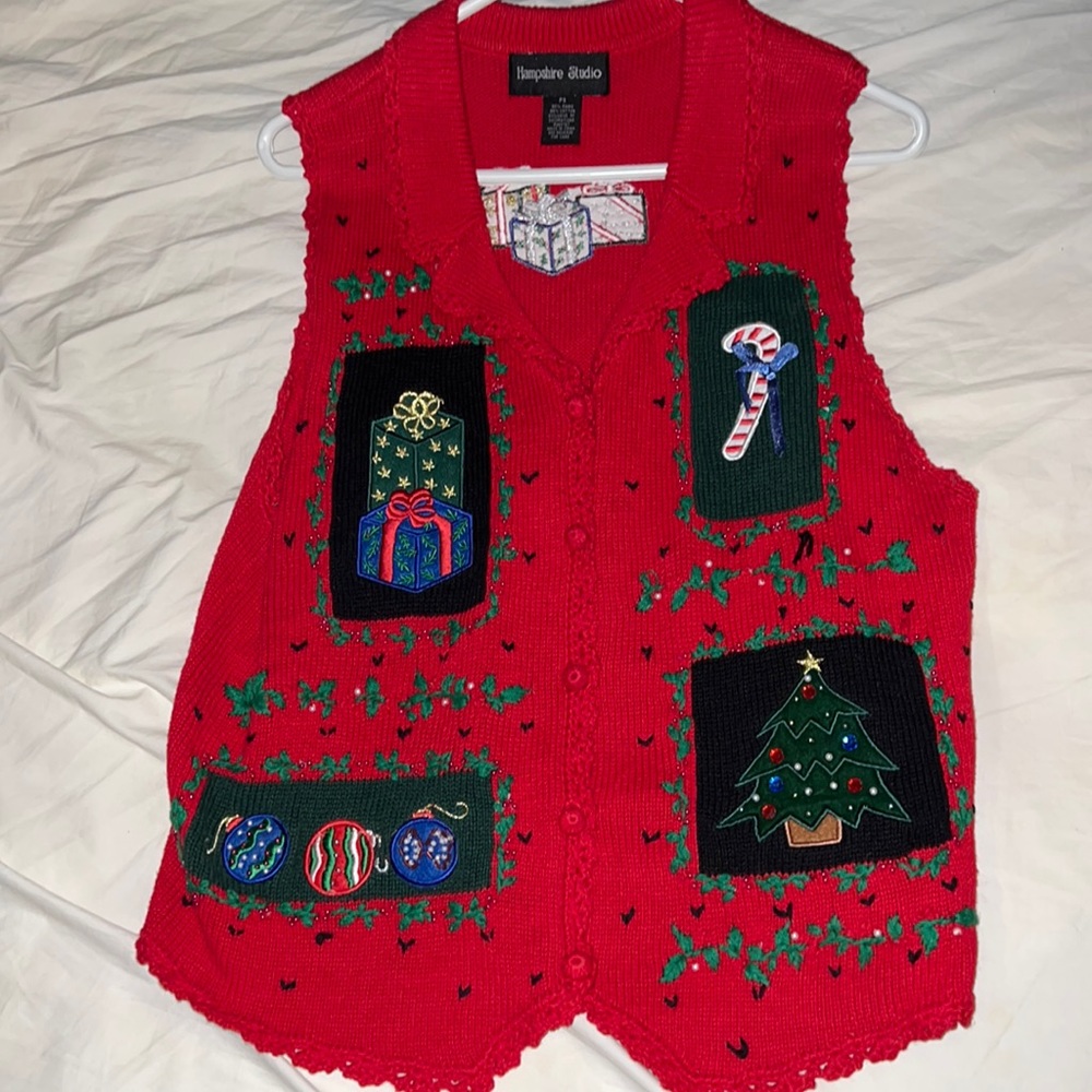 Christmas sweater hampshire studios